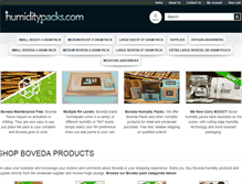Tablet Screenshot of humiditypacks.com